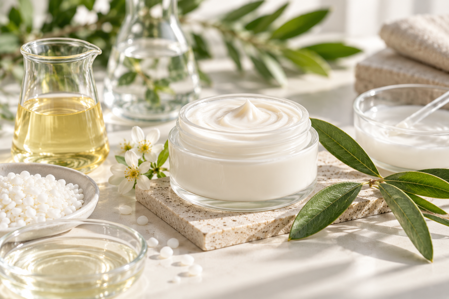 Olivem 1000 – pflanzlicher Emulgator