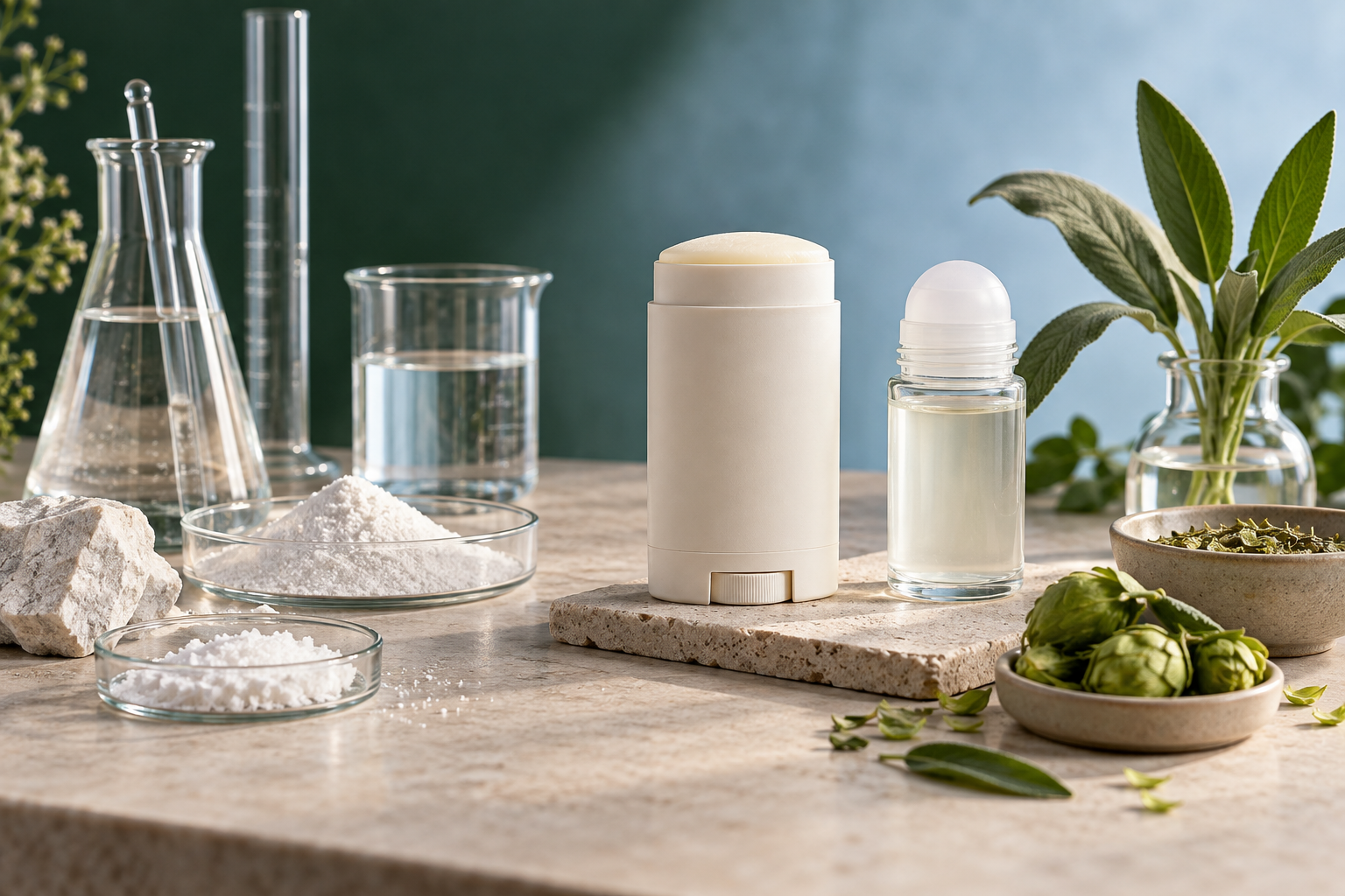Natürliche Deodorants, Aluminium und alternative Wirkstoffe